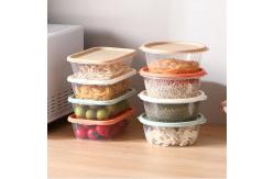 China 250ml Plastic Lunch Containers Reusable Clear Plastic Lunch Box supplier