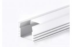 China Extruded Aluminum Led Profile For Led Strips Light / Aluminum Tile Trim Profile supplier