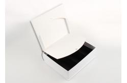 China Custom Packaging Recycled Paper Gift Boxes White Book Shaped Gift Box Packaging supplier