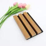 600*21mm Acoustic Panels Board Eco Friendly Bamboo Fiber Akupanel Wooden for sale