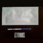 3.0mm 4.0mm Width Self Fertility Test Kits FSH Urine Test For Menopause for sale