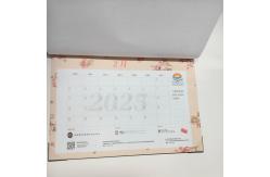 China 2025 Custom Calendars Foldable Blank Inside For Writing Messages supplier
