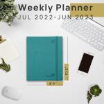 Donau Blue Academic Weekly 365 Days Planner With Hourly Schedule