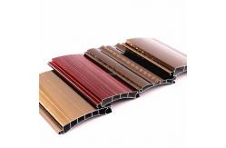 China High Quality 6063-T5 Customized Aluminum Roller Shutter Slat Profile supplier