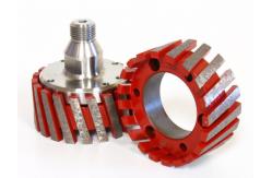 China CNC Sintered Diamond Stubbing Wheels & Calibration Wheels For Stone Slab Processing supplier