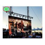 Moveable Outdoor LED Screen P4 SMD 2121 Lightweight Easy Assemble for sale
