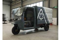 China Fully Enclosed Garbage Truck Eight Barrel Tailboard 35-60Km/H supplier