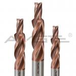 HRC60 Step End Mill Customized Solid Carbide Milling Cutters H6 for sale