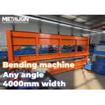 Multi Angle Metal Bending Machine For 4000MM Wide Steel Plate Processing for sale