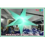 White Led Lgihting Inflatable Star Diameter 2M For Wedding Ceremony for sale