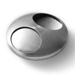 Simplified Design 110*100mm Small Portable Ashtray Easy Cleaned