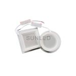 IP44 6500K Recessed Square Ceiling Light 6w Round Led Panel Light for sale