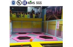 China Multi Function Indoor Commercial Trampoline Park Equipment TUV Certified supplier