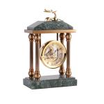 OEM ODM Unique Deer Metal Clock Decorative Art Craft for sale