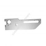 Sandblasting Food Machinery Parts CNC Aluminum Parts Alloy Right Plate for sale