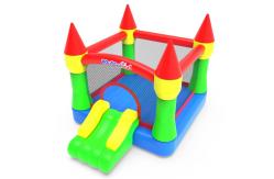 China Custom Jumping Bounce House Inflatable White Bouncy Castle For Kids supplier