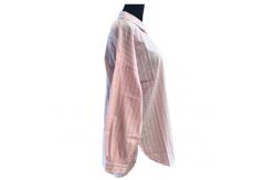 China Plus Size Long Sleeve Button Lapel Ladies Casual Wear supplier