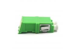 China FTTH LC Duplex Fiber Optic Adapter with Flip Auto Shutter supplier