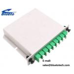 LC APC LGX Box PLC Fiber Optic Cable Splitter 1x16 Green Color for sale