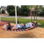 1.8x0.8m Playground Rope Hammock Swing Enforced With Strong Wooden for sale