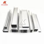 6063 T5 Sliding Door Aluminium Extruded Profiles Ultra Thin for sale