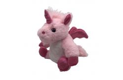 China Recording Repeating Glitter Pink Unicorn With Wings supplier