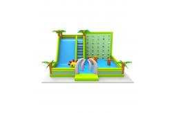 China Tropical Inflatable Playground Fun Zone Customized Obstacle Climb supplier