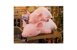 China Kawaii Pig Plush Pillow , Full Hollow Cotton Stuffed Pig Pillow 40 - 120CM supplier