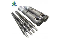 China Customized High Effiency Conical twin Screw And Barrel For PVC WPC supplier