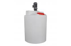 China Strong Acid Resistance 100/ 500 Litre PP Plastic Water Mixing Tanks supplier
