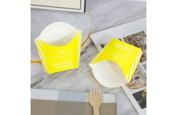 China Customized printing of french fries eco-friendly biodegradable disposable fast food paper box supplier