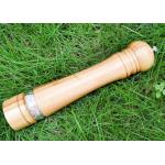 Rubber Wood And Ceramic Grinder Functional And Stylish Shakers Rubber Wooden Salt Pepper Mill for sale