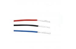 China Silver Plated Copper PTFE Insulated Wire 250 Degree 0.15mm supplier