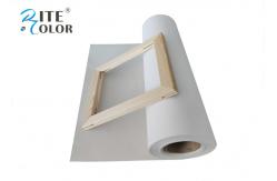 China Digital Printing Inkjet Cotton Canvas Roll , 360gsm Matte Photographic Canvas Prints supplier