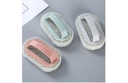 China Home Bathroom Accessories Bathroom Tile Cleaning Brush With Handle supplier