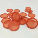 Non Slip Silicone Rubber Disc Pad Rubber Custom Circular Flat Pad