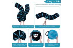China 4 way collapsible cat tunnel with Interactive Ball & Storage Bag supplier