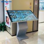 Android Computer Interactive Touch Screen Kiosk Monitor 65 Inch LCD Advertising Board