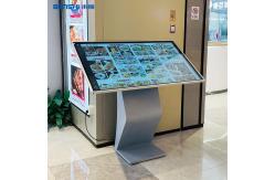 China Android Computer Interactive Touch Screen Kiosk Monitor 65 Inch LCD Advertising Board supplier