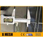 Black Wire Mesh PVC Coating No Climb Security Fence BS EN 13438 for sale