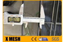 China Black Wire Mesh PVC Coating No Climb Security Fence BS EN 13438 supplier