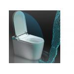 Automatic Sanitary Ware Items , Black Bathroom Wc Intelligent Ceramic Toilet Bowl
