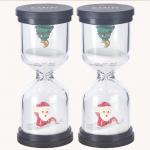 Custom Christmas 5 Minute Hourglass Glass Beads Ps for sale