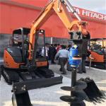 Excavator Clay Drilling Machine Hydraulic Earth Auger Attachment Construction Works for sale
