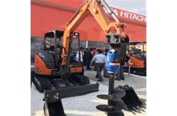 China Excavator Clay Drilling Machine Hydraulic Earth Auger Attachment Construction Works supplier