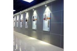 China Melamine Moving Partition Wall Sliding Partition  Walls System For Exhibition Hall supplier