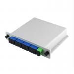 Light Wave Circuit Multimode Fiber Optic Splitter 1x8 For FTTX EPOM BPON for sale