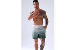 China Gradient Beach Wear Shorts Men Casual Five Point Mens Designer Swim Trunks supplier