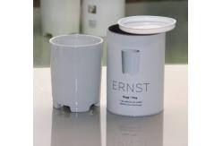 China Cylindrical tin / Paper Composite Cans For Food Packaging with Plastic Cap supplier