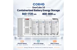 China 860–1720 KWh Containerized BESS | EnerCube 3.0 | COENG supplier